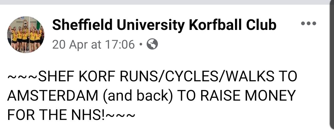 We're super proud of our student clubs fundraising during lockdown