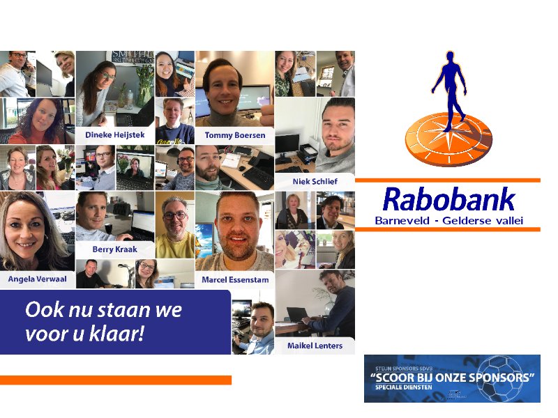 SDVBarneveld's tweet photo. "Scoor bij onze sponsors" SDVB helpt haar sponsors graag. Daarom bieden wij u geheel vrijblijvend een extra podium om uw producten en diensten onder de aandacht te brengen bij al onze leden, vrijwilligers en andere sponsors. Mail uw bijdrage media@sdvb.nl https://t.co/x9ZoDipsHv https://t.co/aDI6sFteAt