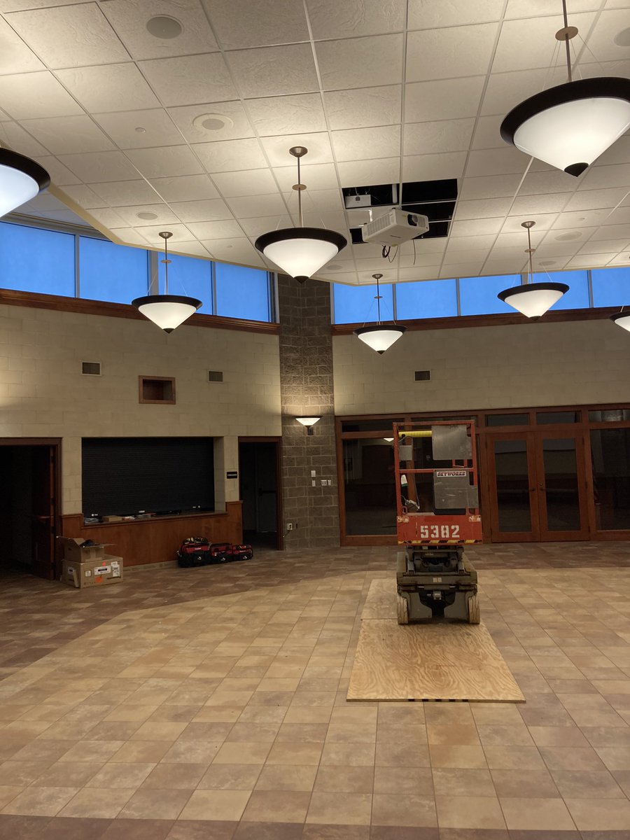 BgcsPAC's tweet photo. Work is ongoing! Whenever we can open the PAC again, we’ll have some upgrades! https://t.co/2RqmT6BKgZ
