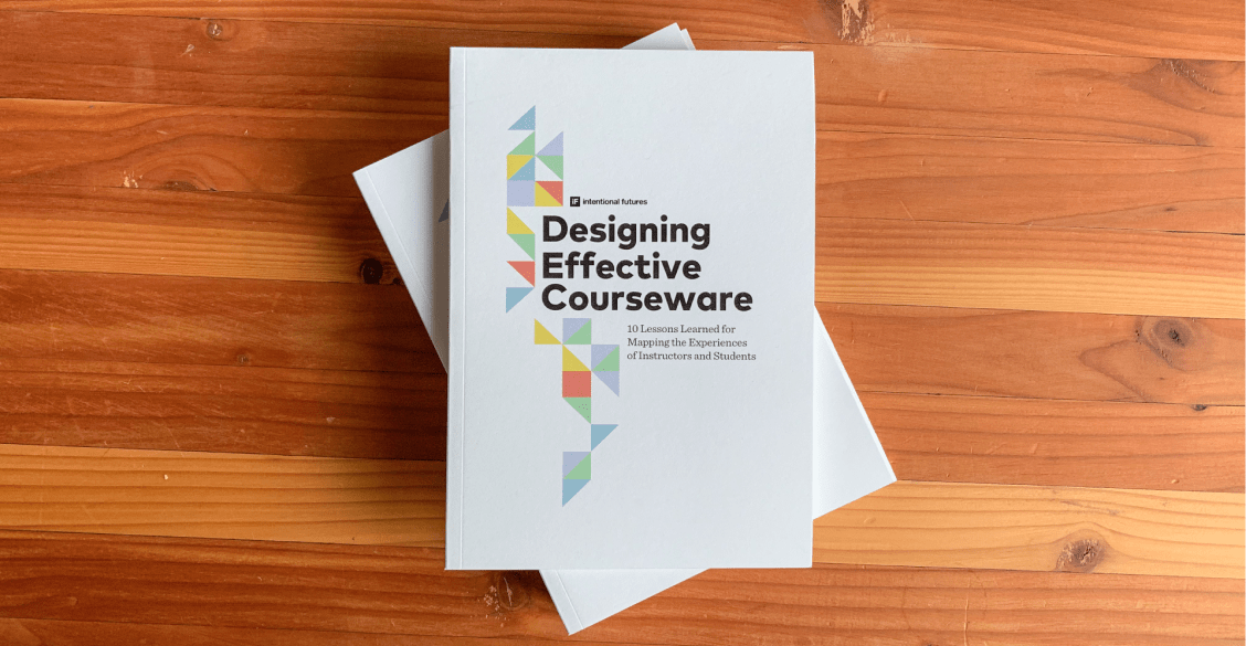 intentfutures's tweet photo. How can #digitalcourseware better serve low-income and disadvantaged learners? That's just the question iF tackled in our work on the Next Generation Courseware. Learn more about our conversations with students and work with #InstructionalDesigners: https://t.co/VnRHTbBio7 https://t.co/y9w5Uotauj