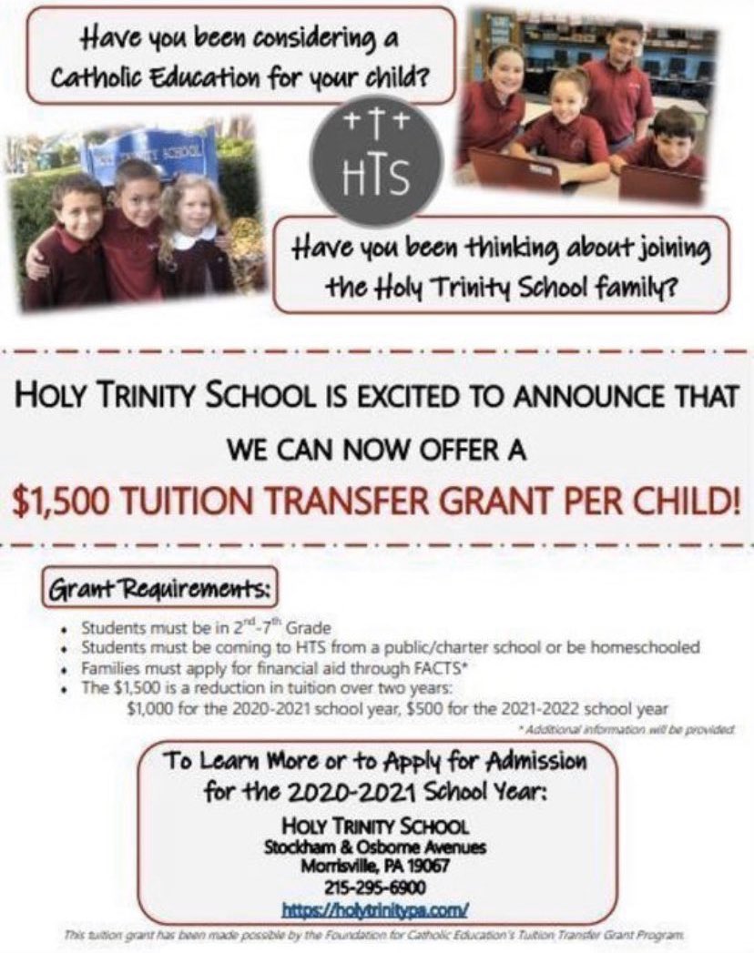Holy Trinity School tweet media