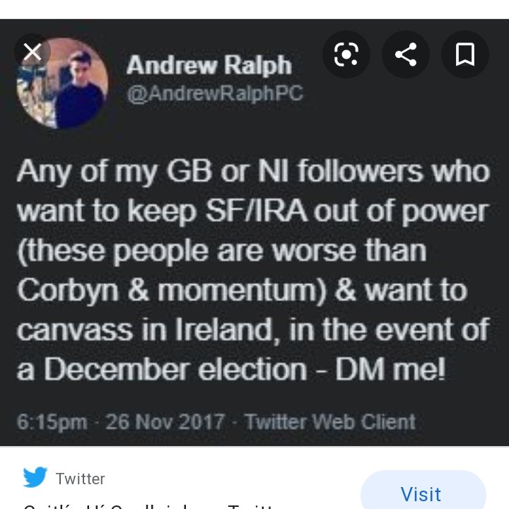spongebobDCOM's tweet photo. I wonder how Andrew's revolution went, this would have been the MP elections, Sinn féin went from 4 MPs to 7 MPs, thanks for the publicity buddy 👌
#Ralphgate #YFG #oldtweets #NorthernIreland https://t.co/E1uToxyGkx