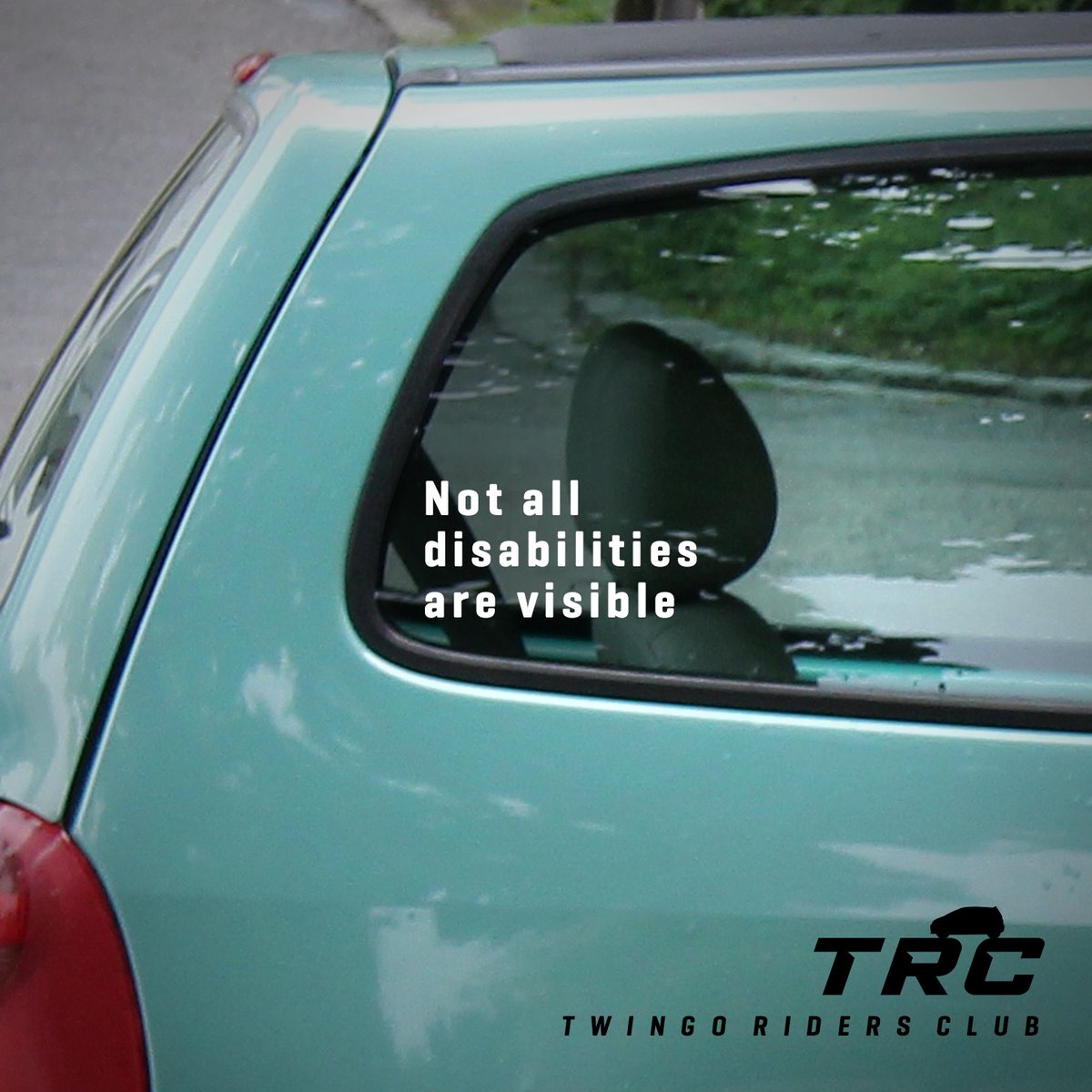 10-16 Mayıs Engelliler Haftası 10-16 May disability week #engellilerhaftasi #disabilityweek #twingoridersclub #trc #twingo #twingotürkiye #renaulttwingo