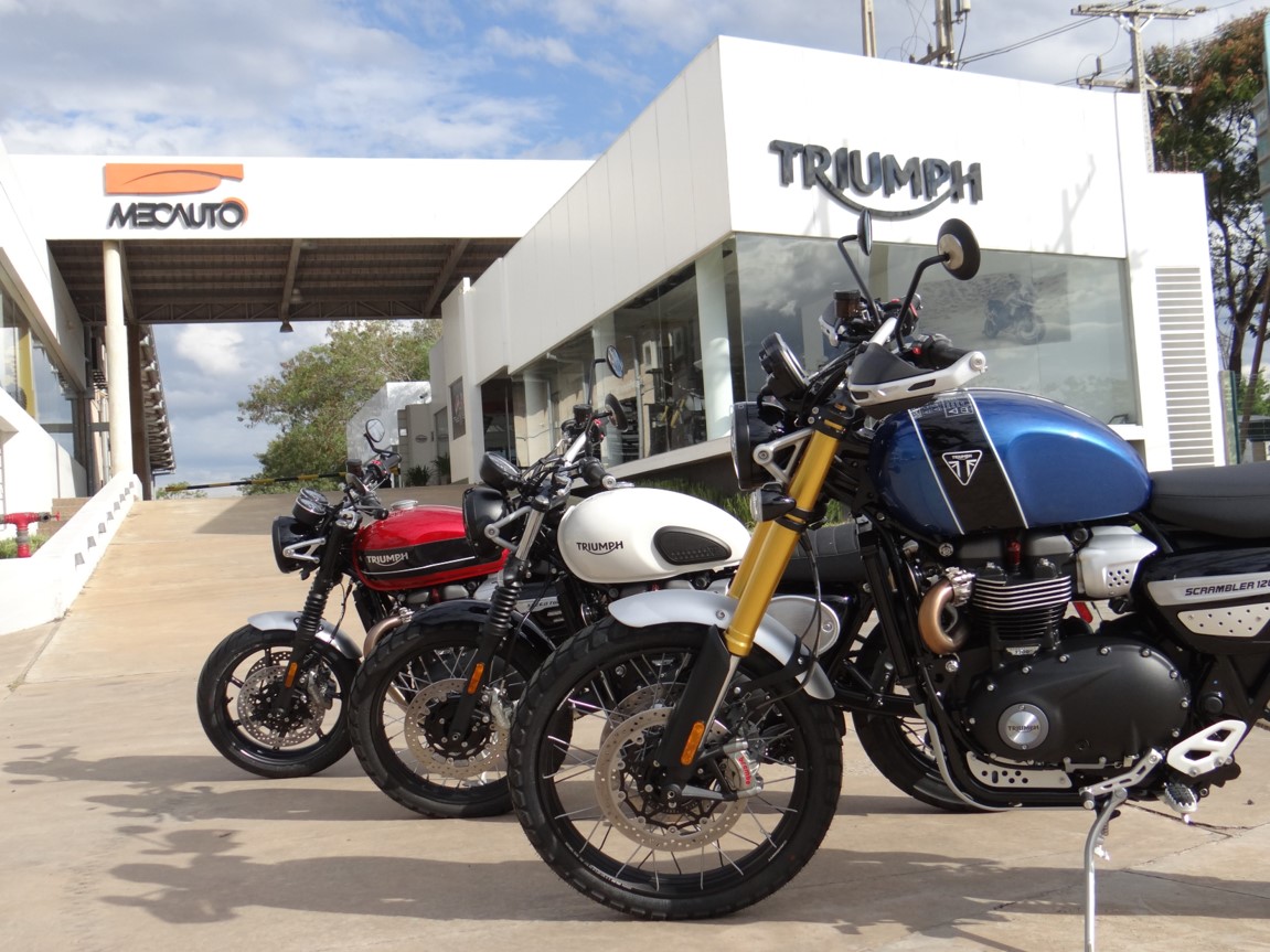 Triumph representando la bandera paraguaya por este día tan especial!

¡Feliz Independencia Paraguay!