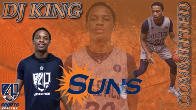 Congratulations to Darren King Jr @KingDJ__ , on his commitment to <a href="/CoachLandis386/">Landis McCoy</a>, @coachDennisDiaz, &amp; <a href="/JUFLAthletics/">JUFL Athletics</a>.  DJ will be playing in front of family &amp; friends. We are very grateful to have had a kid the caliber of DJ in our program. We wish him the very best. #4A4Life