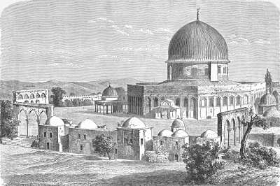 Very soon after, the Umayyad Caliph Abd al-Malik would begin construction of the Dome of the Rock.