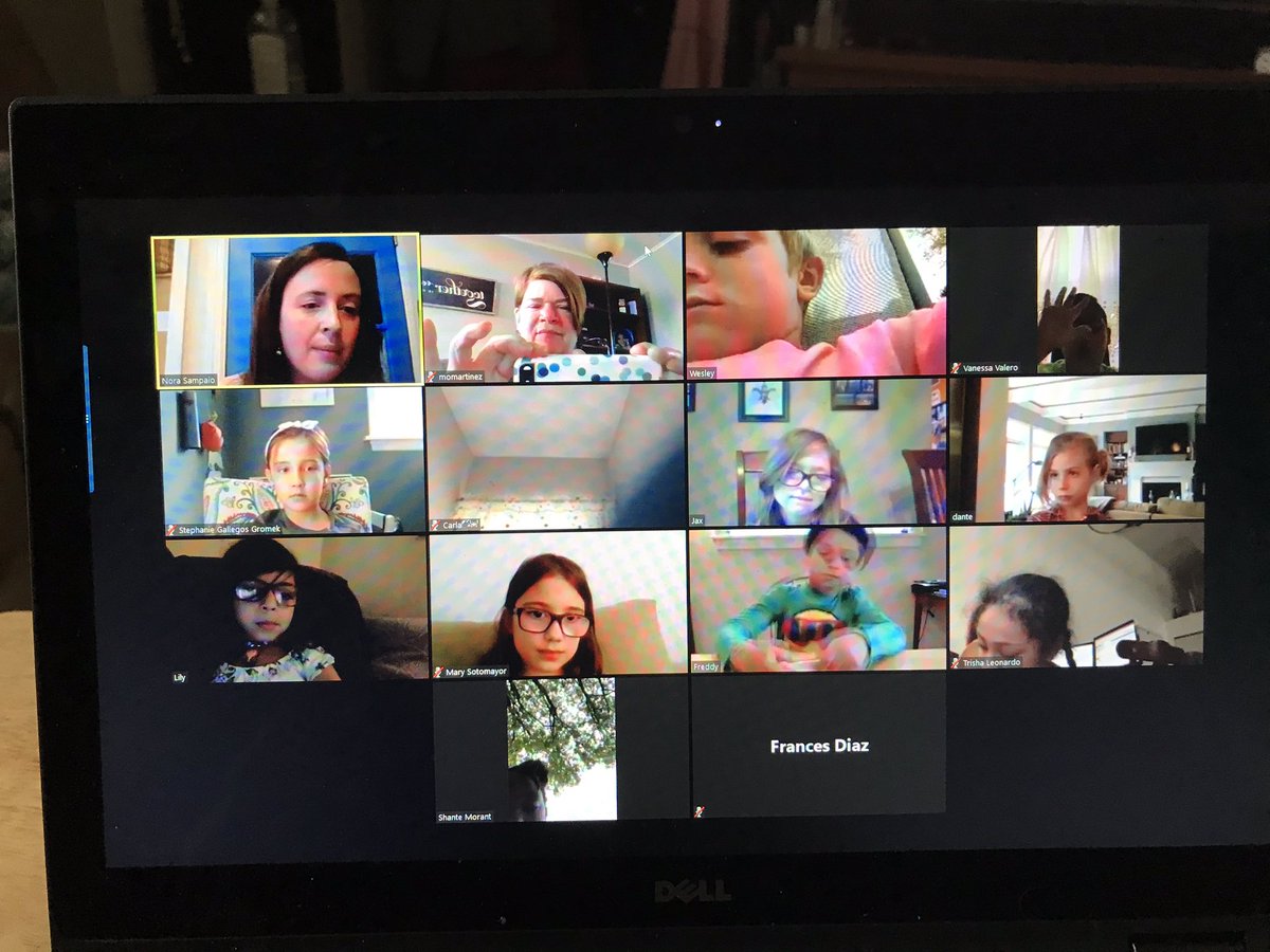 Best Zoom day ever hanging with my Wharton Wildcats! Trivia Zoom with <a href="/sraTaylor45/">Alecia Taylor</a> . Drums with @mollymk24 and Mr. Woodson from <a href="/mfelancaster/">Music For Everyone</a> ..and Q&amp; A in Spanish with Sra. Sampaio’s 1st graders! Those faces, ideas and voices are what sustains me! #proudprincipal <a href="/SDoLancaster/">School District of Lancaster</a>