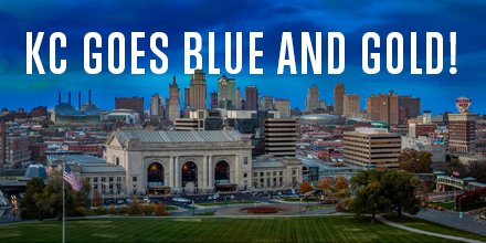 UMKC (@umkc) on Twitter photo Kansas City landmarks will be illuminated in #UMKC blue and gold tonight through Saturday to honor our #Classof2020RooStrong. THANKS <a href="/UnionStationKC/">Union Station KC</a> @KCMO City Hall, <a href="/kauffmancenter/">Kauffman Center</a> the <a href="/nelson_atkins/">Nelson-Atkins Museum of Art</a> and <a href="/KCMarriottDT/">KCMarriottDowntown</a> Kansas City landmarks will be illuminated in #UMKC blue and gold tonight through Saturday to honor our #Classof2020RooStrong. THANKS <a href="/UnionStationKC/">Union Station KC</a> @KCMO City Hall, <a href="/kauffmancenter/">Kauffman Center</a> the <a href="/nelson_atkins/">Nelson-Atkins Museum of Art</a> and <a href="/KCMarriottDT/">KCMarriottDowntown</a>