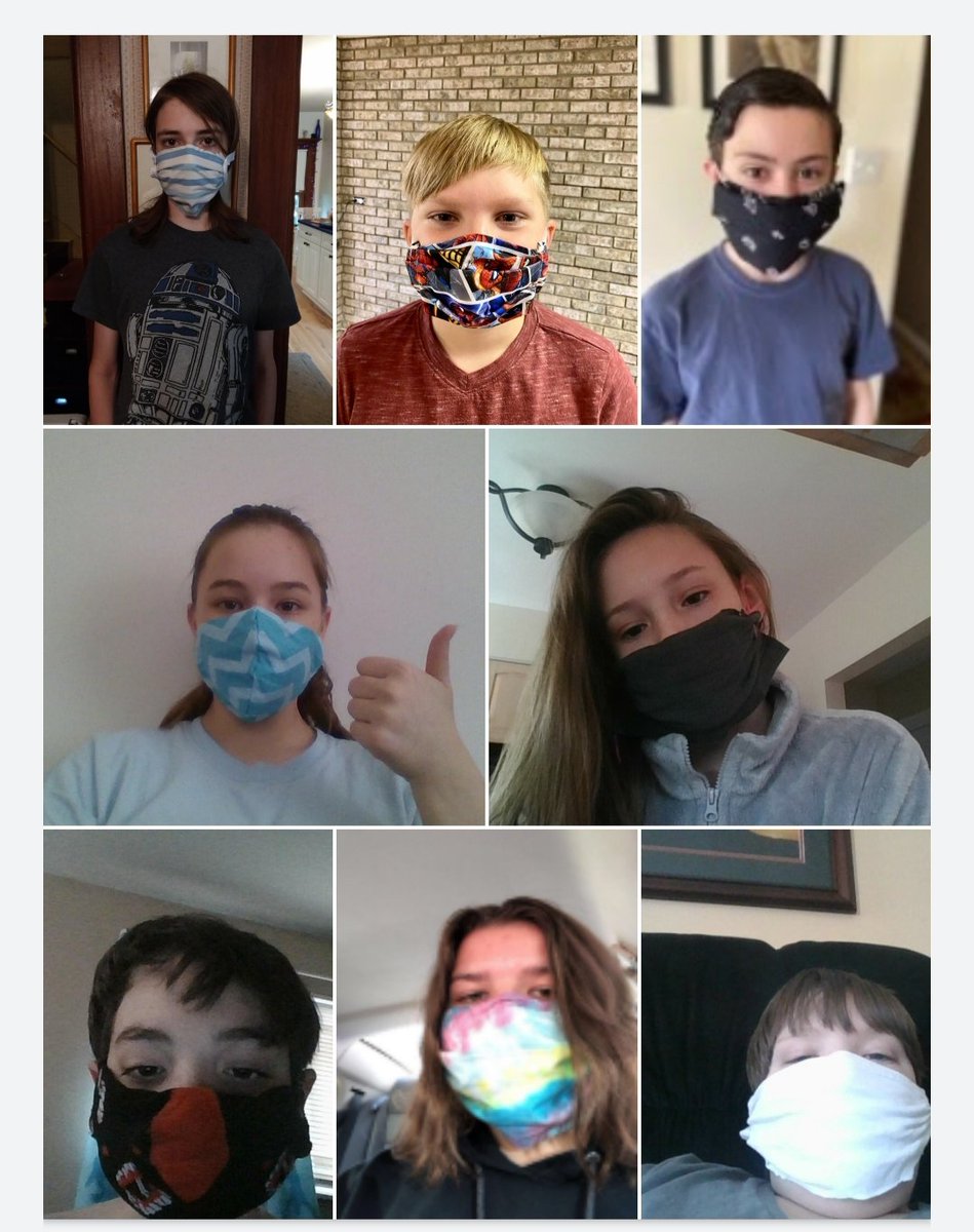 mrssmithmms's tweet photo. Last Week's STEAM Challenge: DIY Face Masks! Well done STEAM students! #PowerUpMMS #MASBigReds https://t.co/ihpkv0jNZd