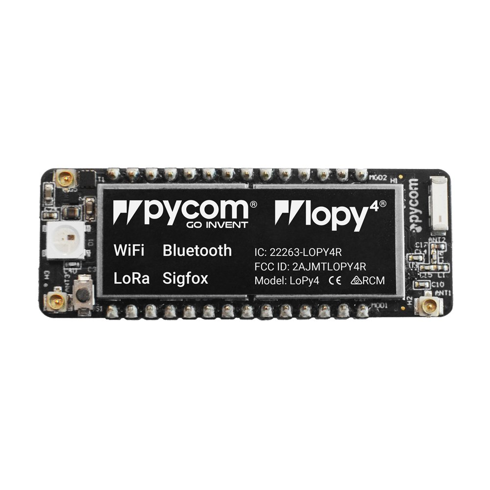 Disaster radio now runs on LoPy4 from @pycomIOT Our first FCC/ CE marked board. #LoRaMesh #Mesh