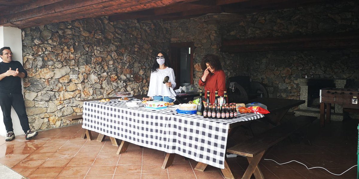 MobilityFriends's tweet photo. #Happy #Birthday 🎂 for #Mobility Friends, #Nazaré and #Celine.

#birthday #mobiltyfriends #mobilityfriendscampus #portugal 🇵🇹 #barcelos #braga #funchal #minho 🌳 #madeiraisland 🏝 #erasmusplus #vetprojects https://t.co/QD0CAzmrDW