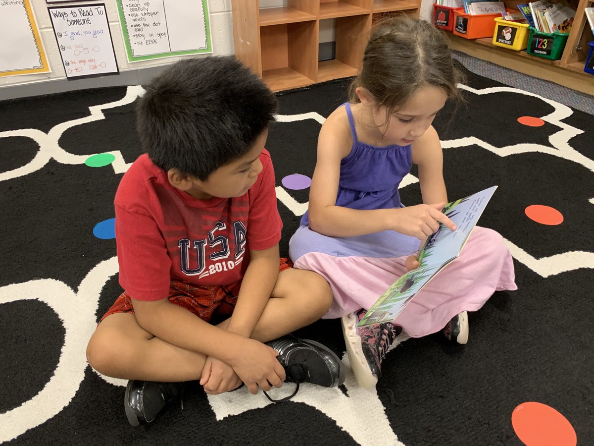 MrsKowalevicz's tweet photo. #ThrowbackThursday to one of our favorite times of day - partner reading during #ReadingWorkshop! 📚 #MissTheseFirsties #TCRWP #RandolphReads #APSisAwesome #ArlingtonReads #FunInFirst @RandolphStars https://t.co/ryHFkit0Y3