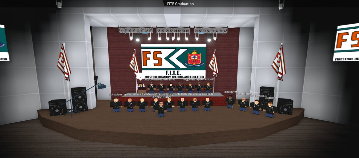 Today was the graduation for FITE Class 6. Please welcome our new privates to the guard! 
Applications for FITE Class 7 should be open soon.

Photo credits to @HeyItsSmoother,@KatFourKatrina, DyingPie and Doktor7100.