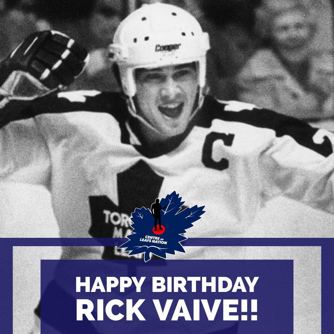 Happy Birthday to Rick Vaive!          