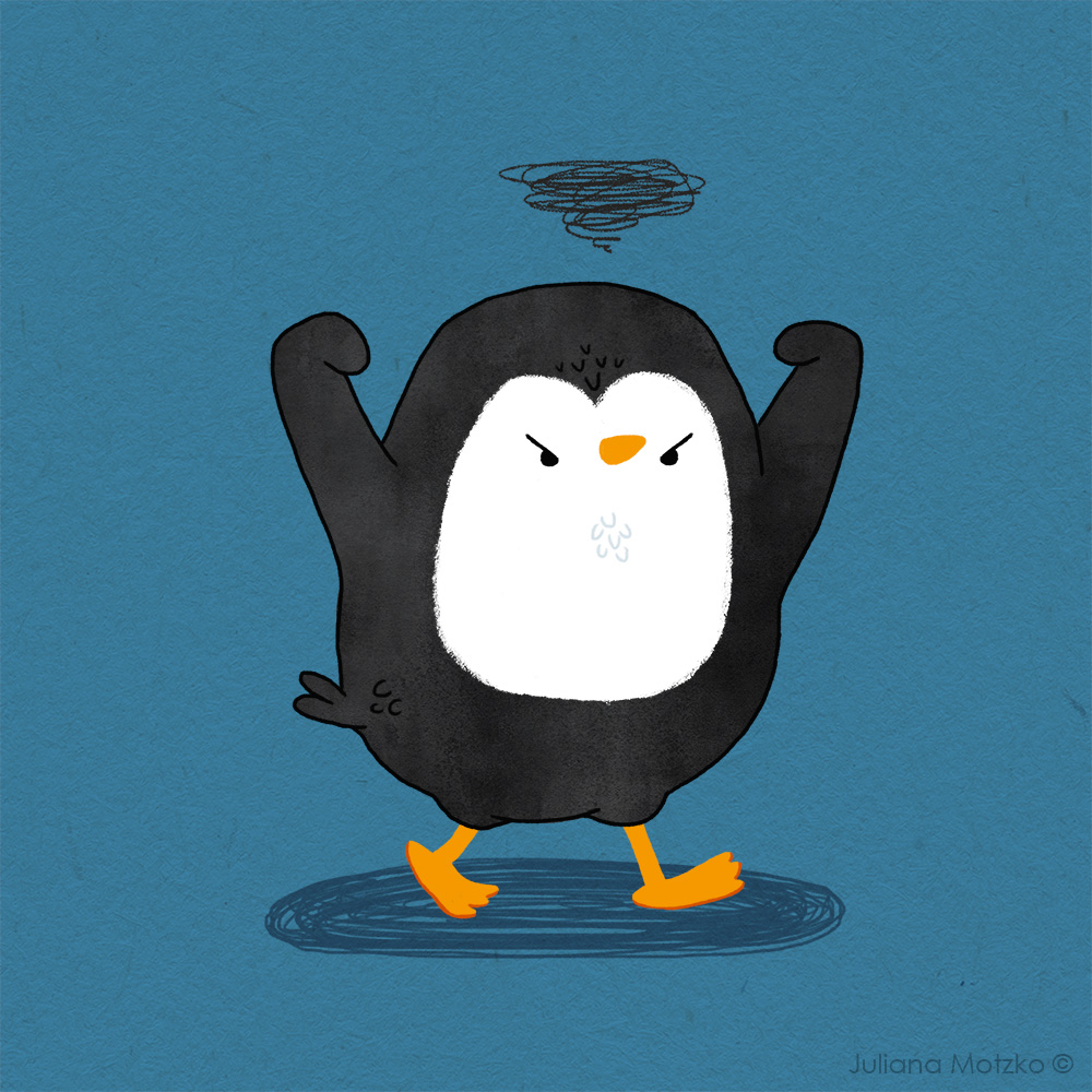 penguins_family's tweet photo. Another Grumpy Penguin 😠🐧

#ThePenguinsFamily #grumpy #penguin #grumpypenguin #animal #fun #angry #humour #upset #funny #characterdesign #kidlitart #kidlitartist #kidsbooks #kidspublishing #childrenillustration #childrenspublishing #illustration #JulianaMotzko https://t.co/an1puA6hgu
