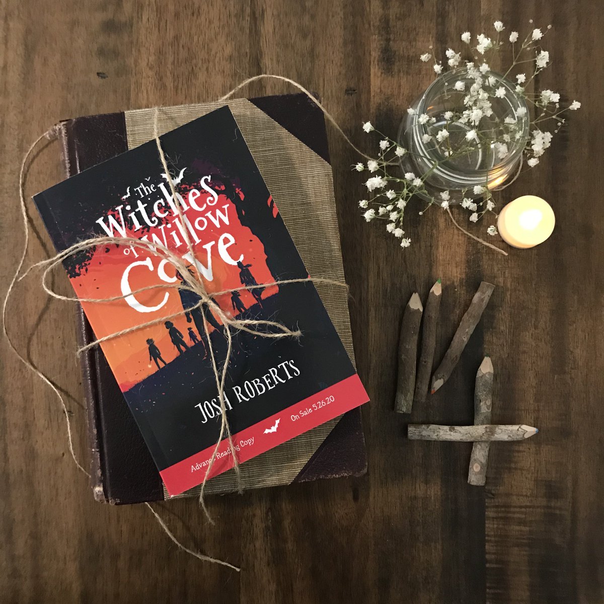 owlhollowpress's tweet photo. To celebrate release month of The Witches of Willow Cove, we're giving away our last ARC! Follow us &amp; @joshwhowrites + retweet for your chance to win! 

"A fun, thrilling read that will leave you wanting to spend a lot more time in the magical world...” —@SpookyKidLit ⭐️review https://t.co/3TgIduveOL
