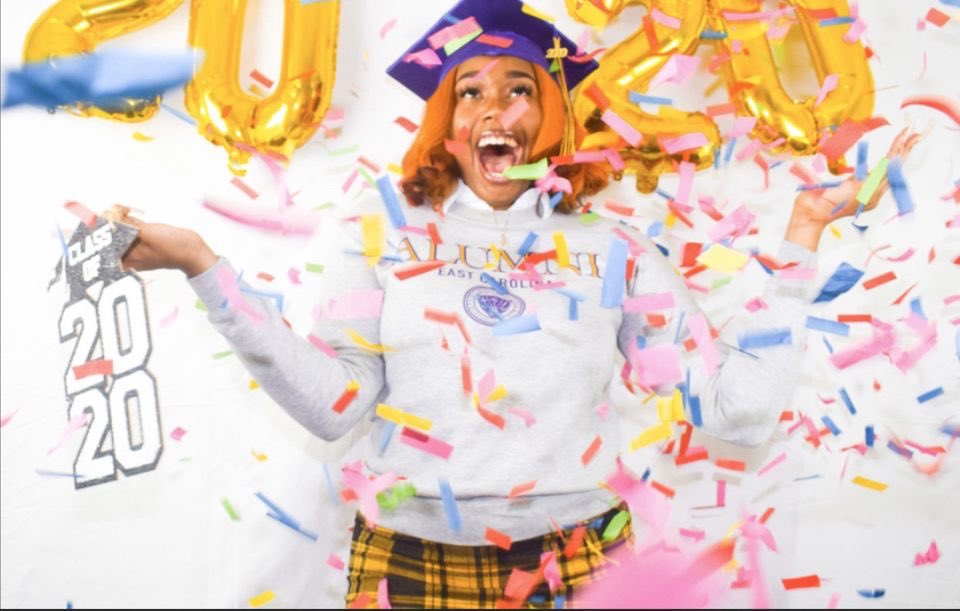ECU_NSBE's tweet photo. Congratulations Arllyssa N. Ray!!🎓🍾 She received her Bachelor of Science in Business Administration with a concentration in Management Information Systems!🎊 @arllyssaaa https://t.co/OQgpdPDvnI