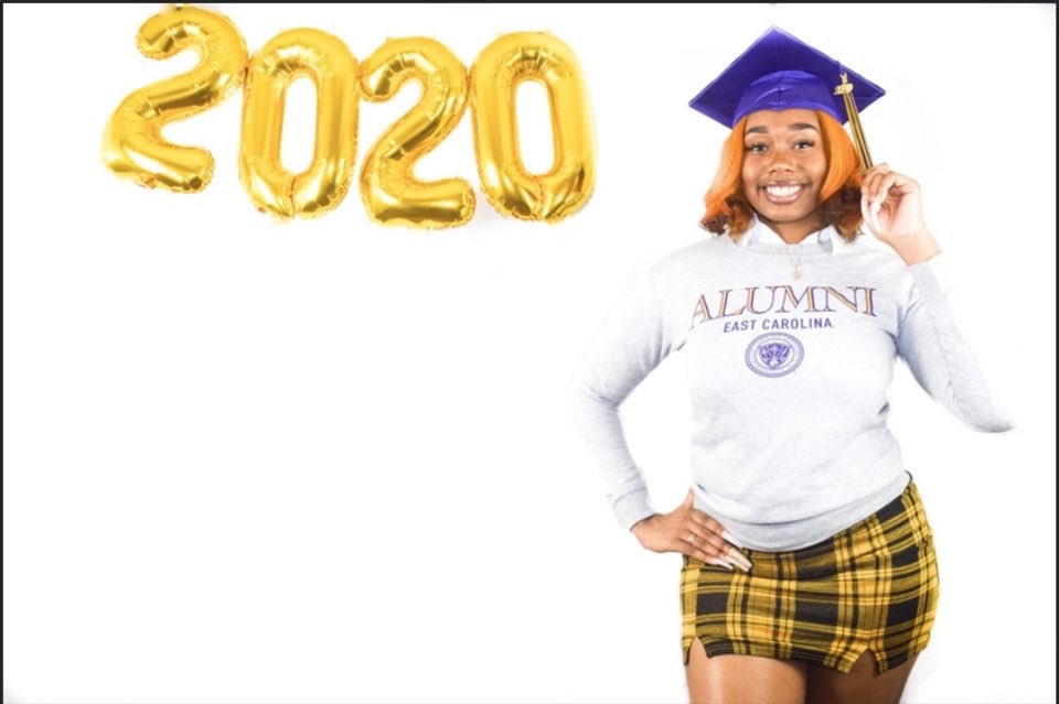 ECU_NSBE's tweet photo. Congratulations Arllyssa N. Ray!!🎓🍾 She received her Bachelor of Science in Business Administration with a concentration in Management Information Systems!🎊 @arllyssaaa https://t.co/OQgpdPDvnI