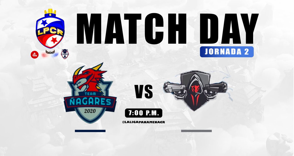 #LPCR2 | MATCH DAY!

🗓 | Jueves 14 de Mayo
🕖 | 7:00 P.M.
⚔️ | <a href="/NagaresTeam/">Team Ñagares® 🇵🇦</a> 🆚 <a href="/FactoryGlory/">Factory</a> 

#LigaPanameñaCR 🇵🇦