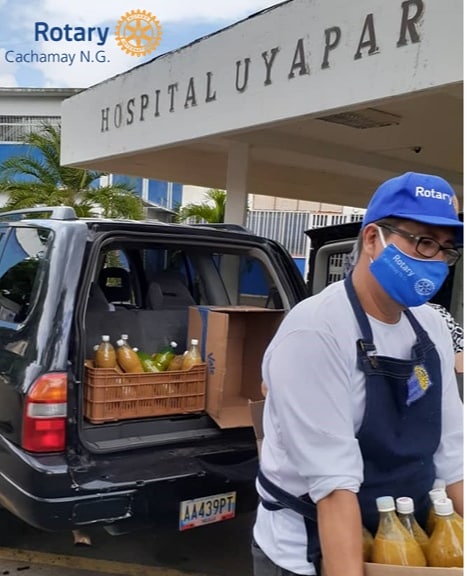 RotaryCachamay's tweet image. Hoy pusimos nuestro granito de arena en el programa "Desnutrición Cero"
Rotary Cachamay te anima a que colabores, si no tienes el tiempo puedes ayudarnos a conseguir los insumos para hacer la sopa 🙏
Toda la ayuda es necesaria.
#rotary #rotaryinternational #rotaryconectaelmundo