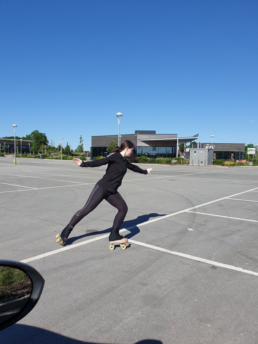 QuarmbyTheresa's tweet photo. She has exercised every day of lockdown but today got to do what she loves #healthyselfie #PrideinWVC @C_PettiforPE https://t.co/Ou0MnzomKi
