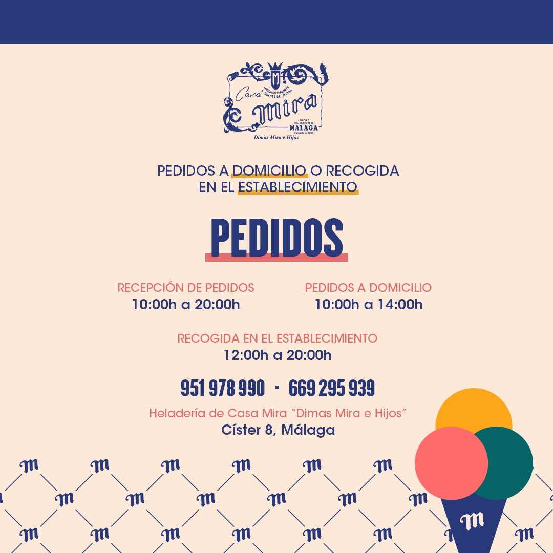 ¡Nuestra Carta! Disponible desde el Lunes 18 de Mayo 🍦