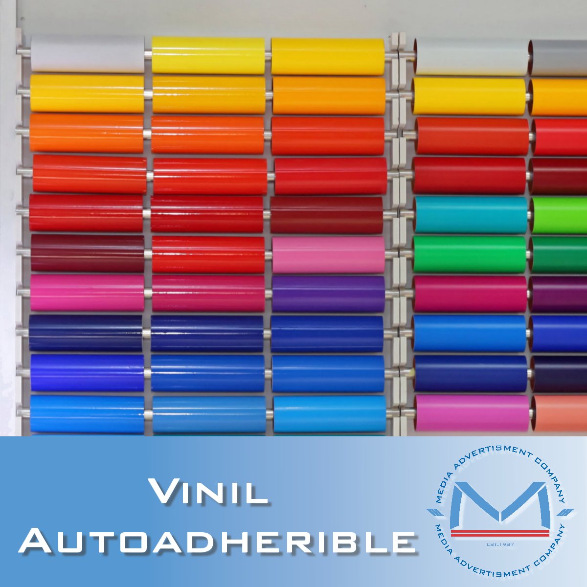 MediaAdCo's tweet photo. El #vinilautoadherible es una lámina de plástico con adhesivo en una de sus caras, es muy resistente para decorar paredes, vidrios, vehículos, etc. sus infinitos diseños y aplicaciones lo hacen perfecto para la rotulación de superficies planas en interiores y exteriores. https://t.co/PlcPzf2f0n