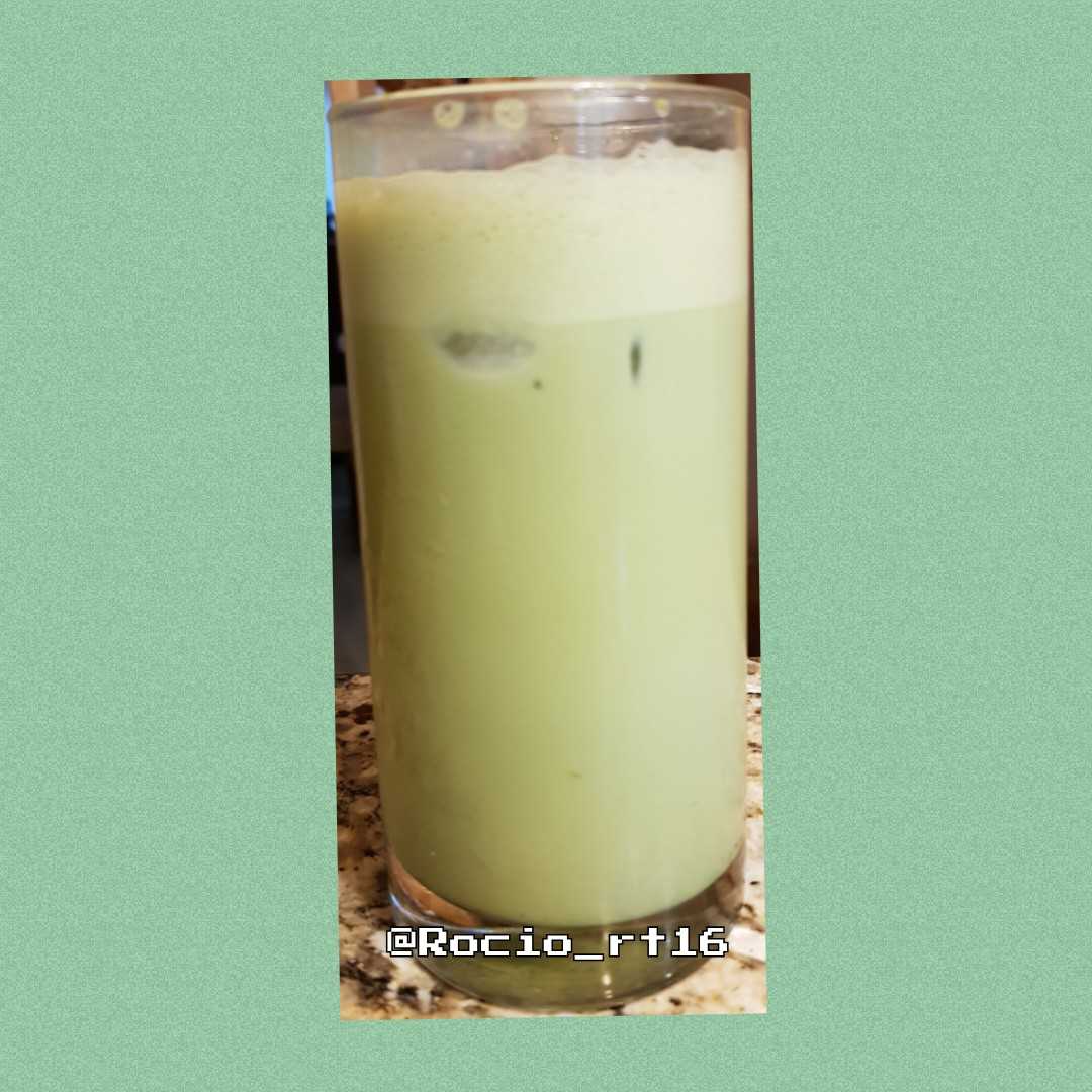 Rocio_rt16's tweet image. #dalgonamatcha podre #modificar la receta sabe 👍 .