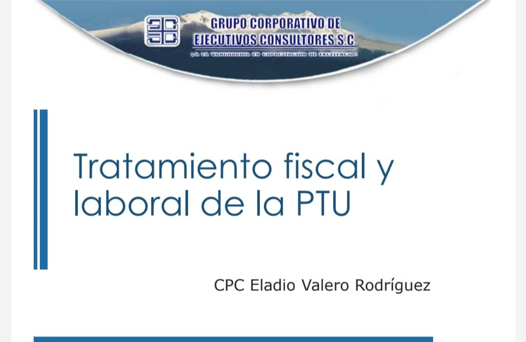 LCAbrahamHernn1's tweet photo. #CursoTime
#TratamientoFiscalYLaboralDeLaPTU https://t.co/yrS1teur6P