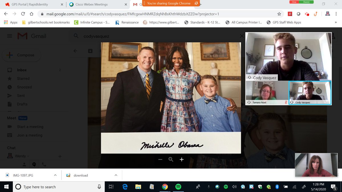 Former Quartz Hill Elementary and current Campo Verde students, Cody, Kaetlyn, and Gracie have continued to invest in Quartz Hill students! We appreciate the time you share with us online! <a href="/QHTrailblazers/">Quartz Hill El</a> <a href="/AnatomyCv/">BlackburnAnatomy</a> <a href="/CvSportsmed/">CVHS Sports Medicine</a> @CVHSMrsCox <a href="/CVHSMrDumas/">CVHS Mr. Dumas</a> <a href="/Kidchefcody/">Cody Vasquez</a> <a href="/kaetlynb13/">Kaetlyn Blackburn</a>