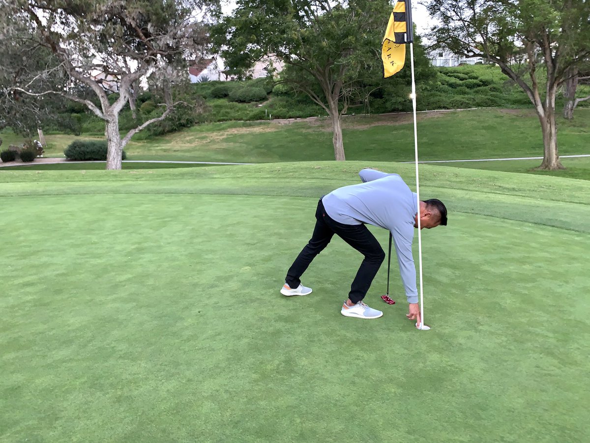BloodlineGolf's tweet photo. Missing the sound of the ball hitting the bottom of the cup, but glad everyone is staying safe as courses start to reopen!
#bloodlinegolf #bloodlineputter #bloodlining https://t.co/oXMVclVow0