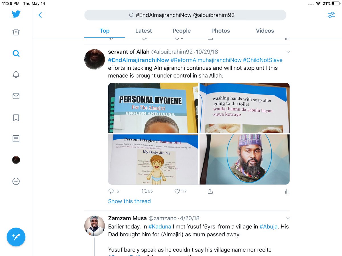 alouibrahim92's tweet photo. Finally, our prayers have been answered but our work is no way near done; not even close.
#EndAlmajiranchiNow
#ChildNotSlave
#ResponsibleParenting
#responsiblePolygammy https://t.co/dLFnavbsGc