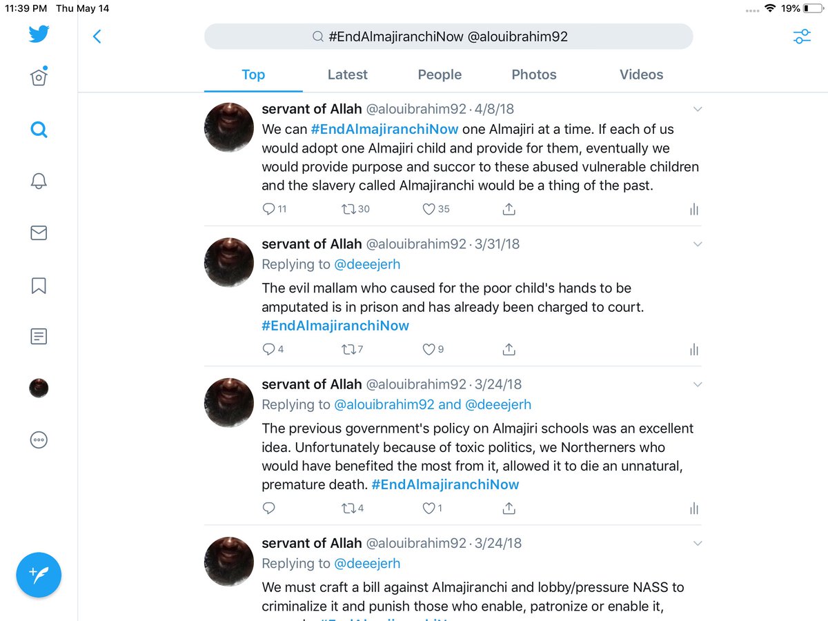 alouibrahim92's tweet photo. Finally, our prayers have been answered but our work is no way near done; not even close.
#EndAlmajiranchiNow
#ChildNotSlave
#ResponsibleParenting
#responsiblePolygammy https://t.co/dLFnavbsGc