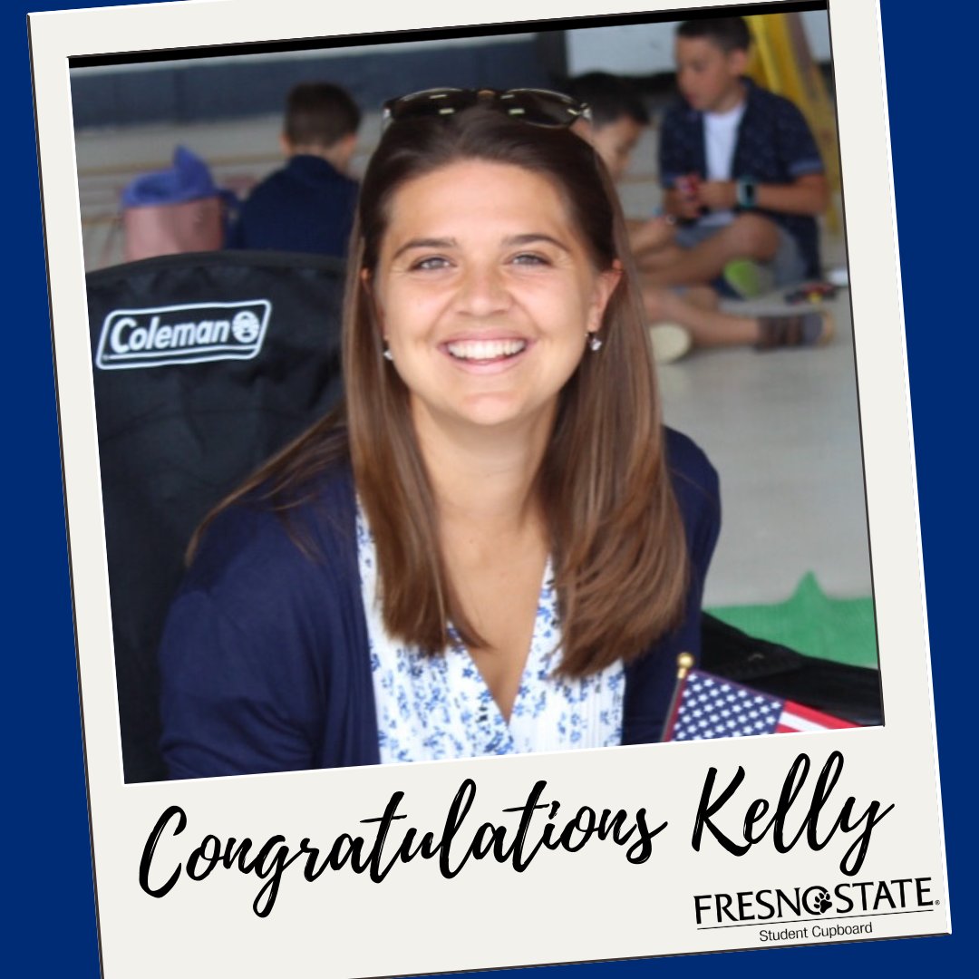 StudentCupboard's tweet image. The Student Cupboard wants to congratulate our #FresnoStateGrad student assistants. Thank you for providing #FSFoodSecurity to our students on campus, and congratulations on your accomplishments.