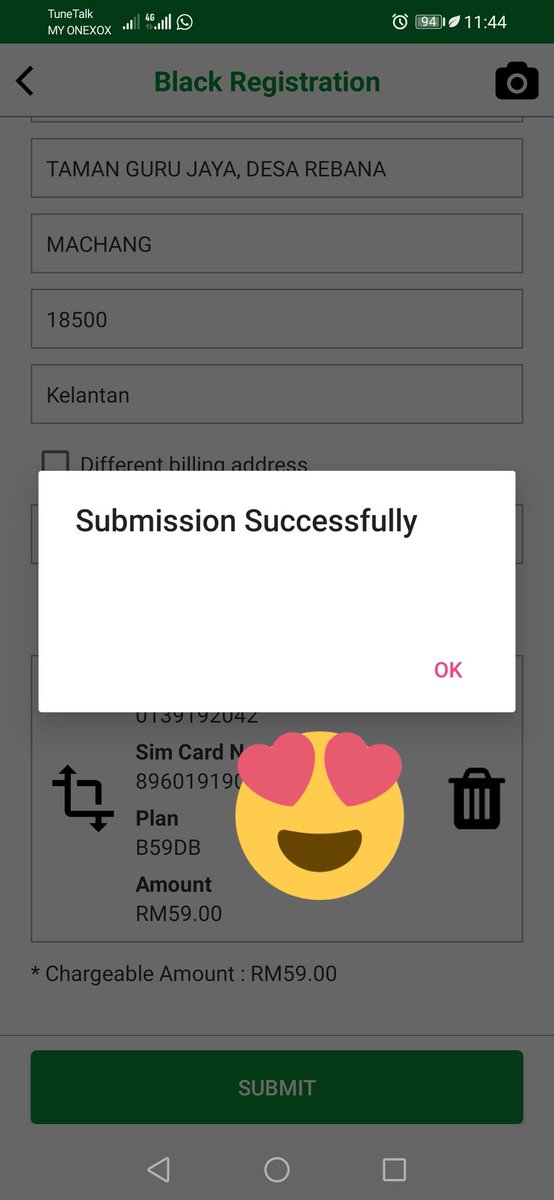 CentreOnexox's tweet photo. Alhamudillah rezeki pagi ni dapat closing user Kekal Nombor Lama amik plan B59DB 44GB unlimited call 100sms

#onexox #onexoxblack #onexoxcentremachang #B59DB #B89DB https://t.co/R3ax6twDjr