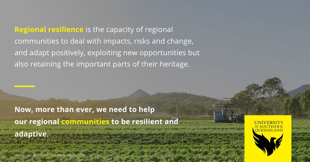 <a href="/usqedu/">usqedu</a> is seeking an Executive Director to lead @Resilience_USQ &amp; build the social &amp; economic capital, health &amp; well-being or our regional communities.  There's never been a more crucial time to be part of our research team. bit.ly/3dQjXDV