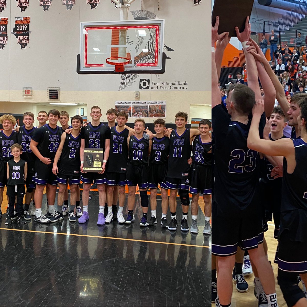 EPGTitanHoops's tweet photo. 2019-20 was a great year! 24 wins. Conference Champs. Regional Champs. What a fun, hard-working group. We’re so proud of them!
@IHSA_IL #WeAreInThisTogether https://t.co/EJajNNdZXP