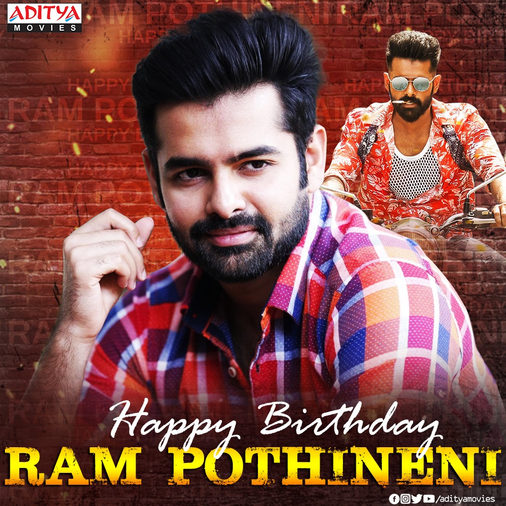 Join Us In Wishing Our Ustaad iSmart Shankar @ramsayz, A Very Happy Birthday🥞💐

#HappyBirthdayRAPO #HBDRam #RamPothineni #AdityaMovies