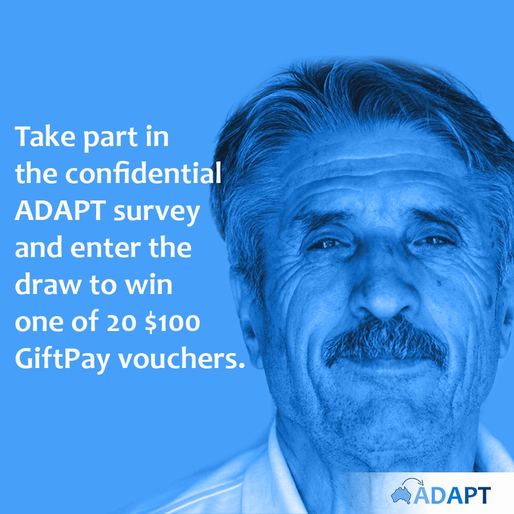 hep_sa's tweet photo. This weekend: share your #COVID19 experience. @NDARCNEWS #ADAPTstudy is exploring the impact of the pandemic on Australians who use drugs. Do the confidential online survey and enter the draw for one of 20 $100 GiftPay vouchers - https://t.co/bW7bLtdTgj https://t.co/bX1rTdwZ2Z