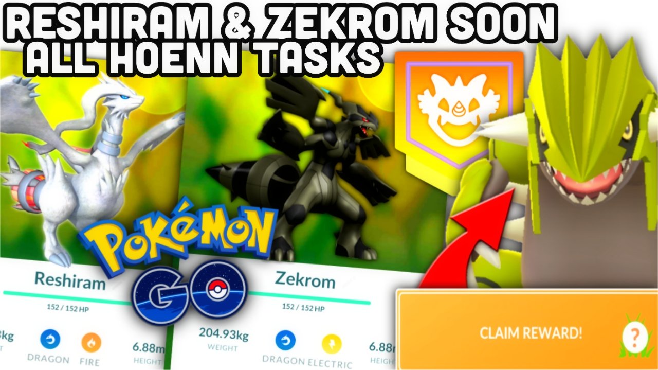 Shiny Reshiram, Zekrom, Kyurem Come to Pokémon GO in Huge Update