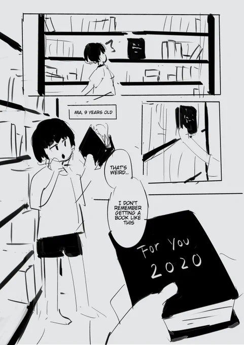 small scribbly comic about art and passion (1/3) 