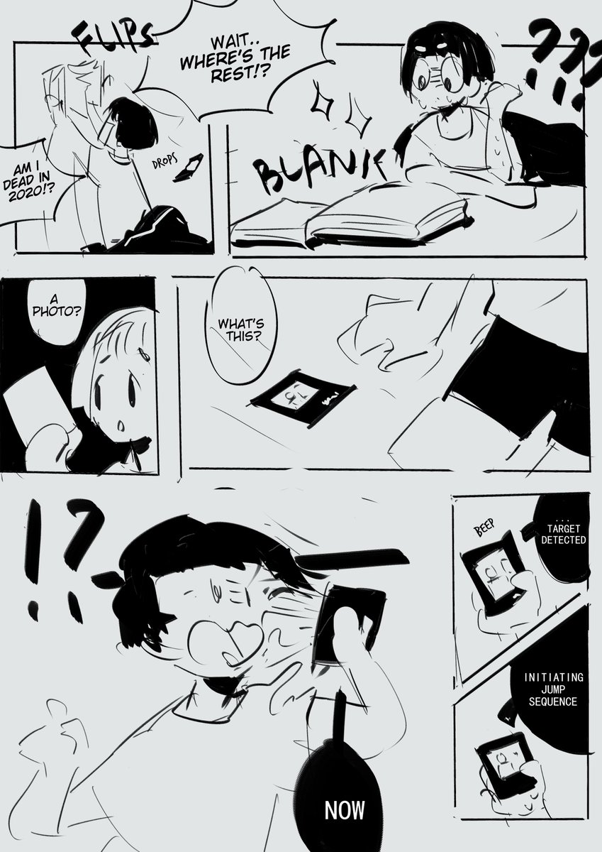 small scribbly comic about art and passion (1/3) 