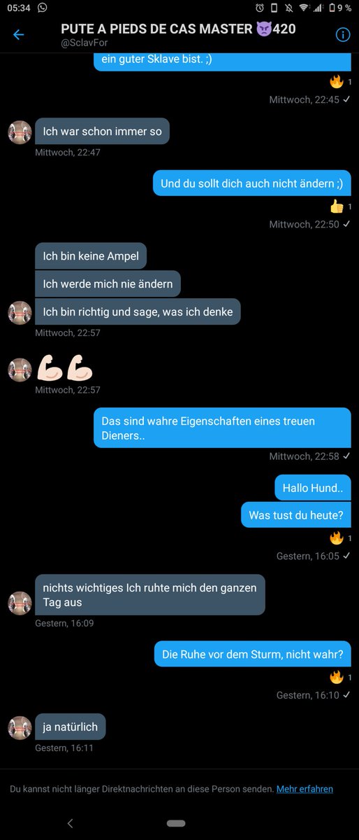 alpharon4's tweet photo. This pathetic, opportunistic betrayer does what I call 'dom hopping'.
Without a single reason blocking his master, starting to 'serve' others, just a moment before he had to take action or stand by his empty promises
@SclavFor 
You will regret this, liar.

#findom #finsub #paypig https://t.co/WxfSRXYPdp