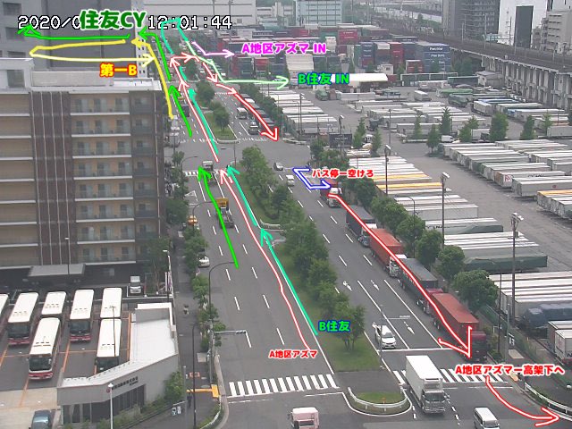 だんちょう はまかぜの旅団 ライブカメラ 東京港ポータルサイト 品川埠頭ー大井埠頭方向の解説 だんちょう はまかぜの旅団 ライブカメラ 東京港ポータルサイト 品川埠頭ー大井埠頭方向の解説