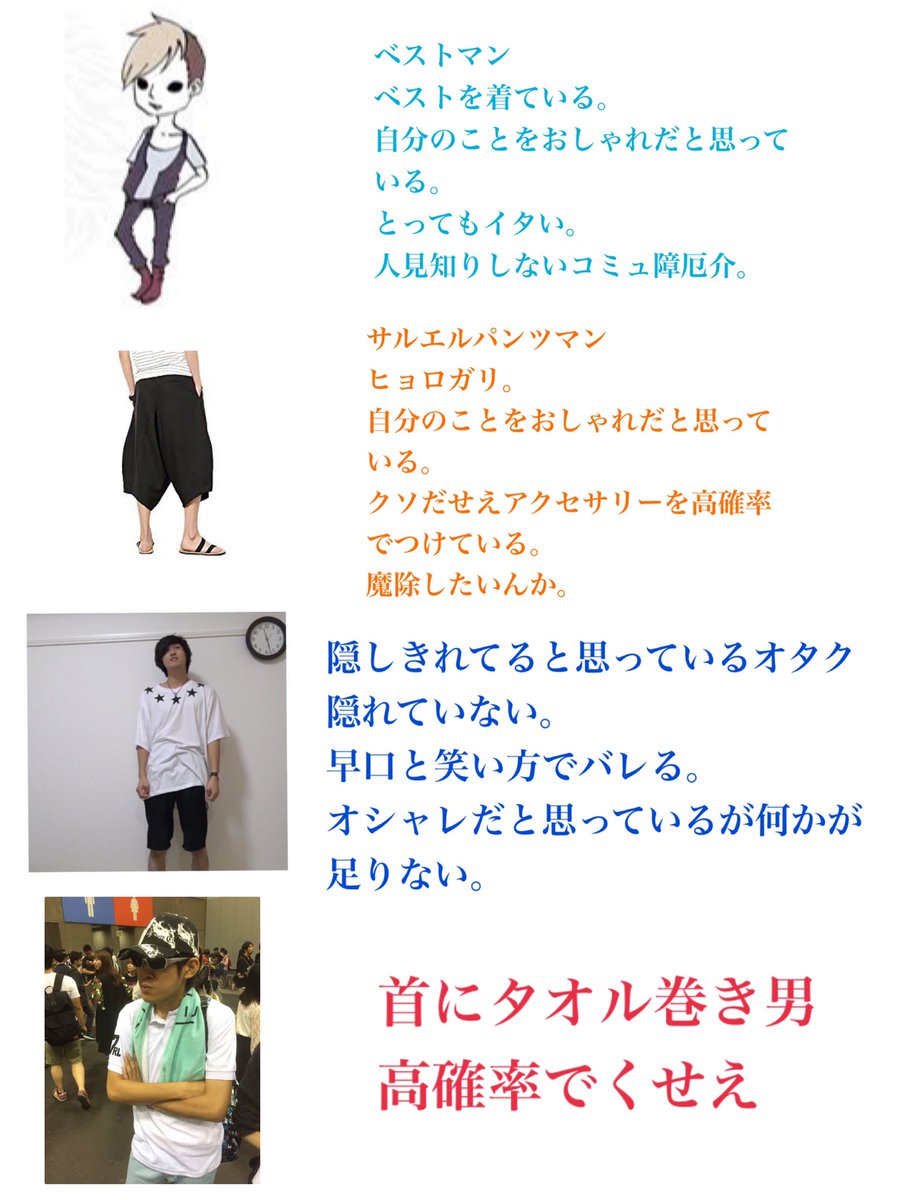 大体どれかに当てはまる 独断と偏見による男オタク一覧 話題の画像プラス 大体どれかに当てはまる 独断と偏見による男オタク一覧 話題の画像プラス