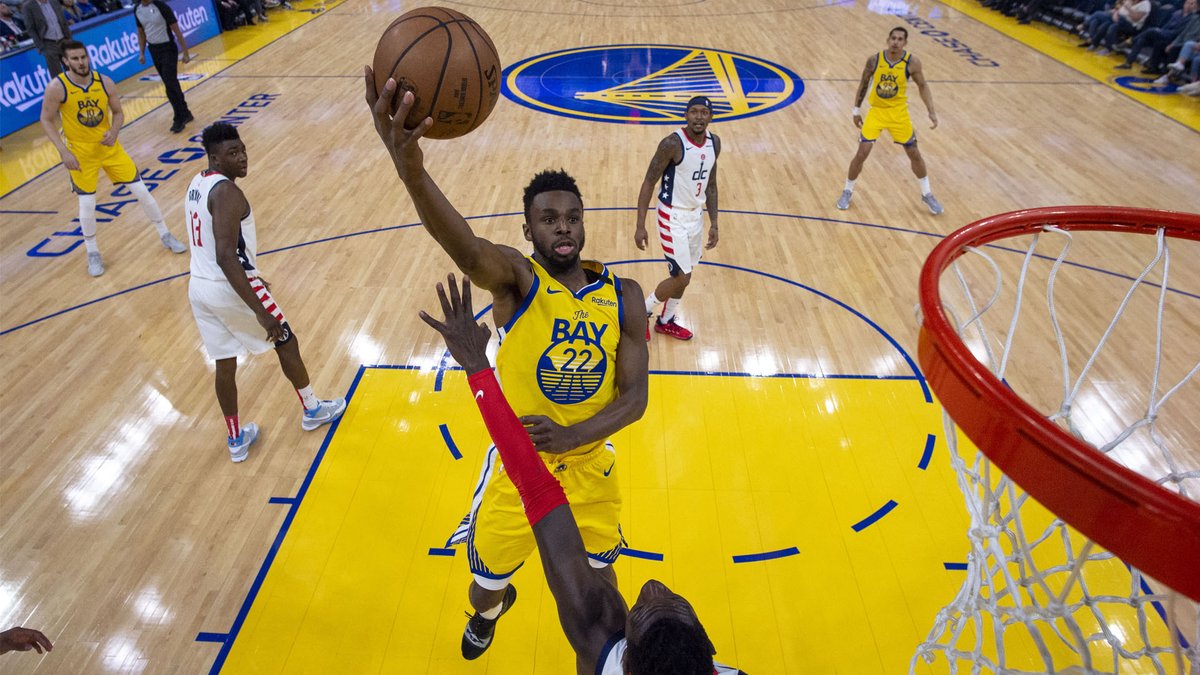 NBCSWarriors's tweet photo. The Warriors reportedly expect Andrew Wiggins to start at small forward next season, and didn't acquire him just to trade him down the road
https://t.co/1k4rHadIvb https://t.co/di03wi8Gsi