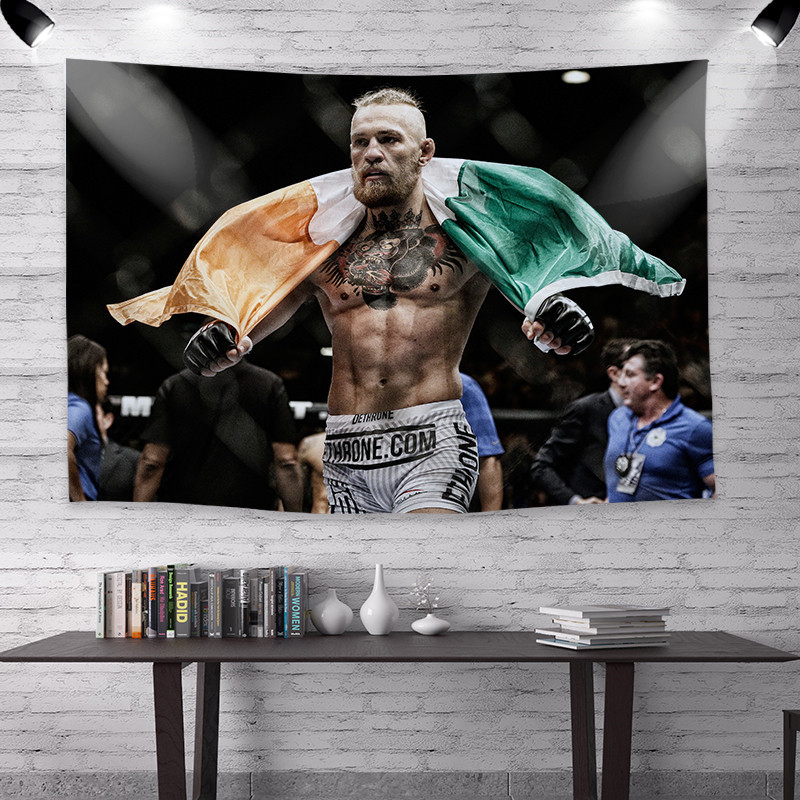 kidsoccupied's tweet photo. @TheNotoriousMMA The king is back poster with lighting. https://t.co/xuqIPu9UlO