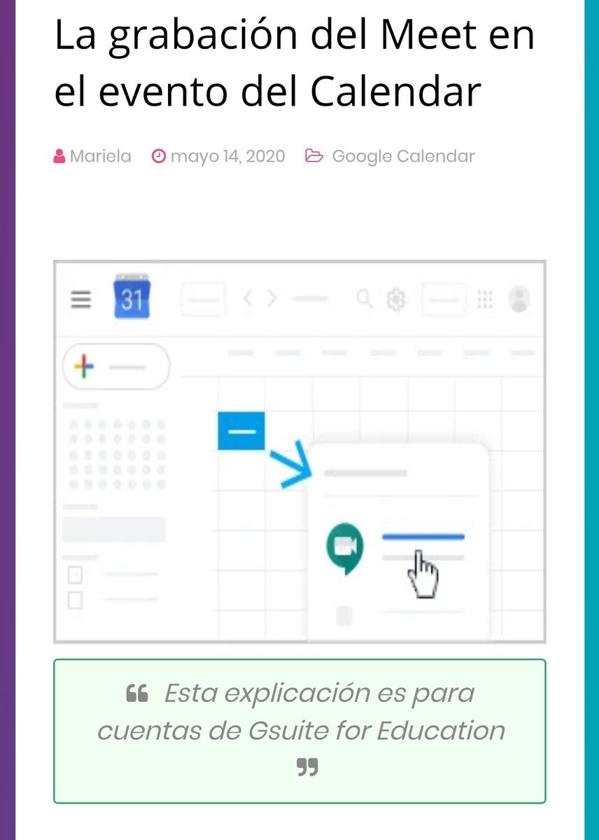 mmd_73's tweet photo. Lo nuevo del Meet generado a través del Calendar.
https://t.co/JJJM6lVUfo https://t.co/x7ok29wPGv
