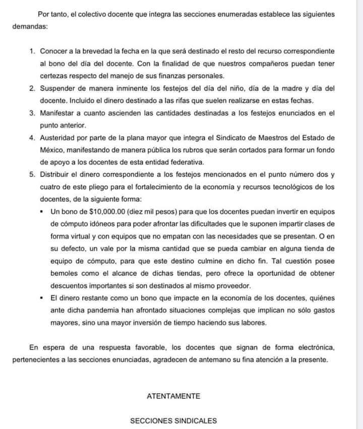 yolotlsnchez's tweet photo. #bonocompleto #maestrosunidos No pedimos dinero regalado, ni dinero sin trabajar. El Bono no es una dádiva es un derecho laboral ganado. https://t.co/XXkgACEi2g
