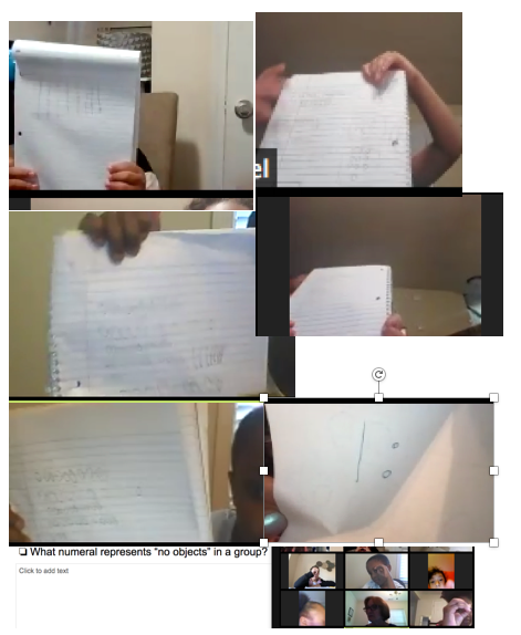 M_Caragiulo's tweet photo. We used Google Slides to break down a 10 part problem! Working together, creative thinking, and perseverance is what we do best in Room 14 #nnps5Cs @nnschools #MsCisthe6thC https://t.co/4rjAzT0Jod
